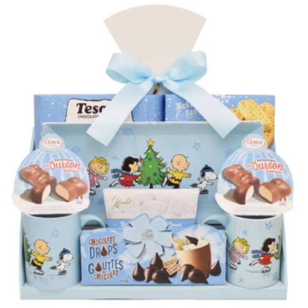 PEANUTS 75th Birthday Dual Ceramic Mug & Platter Set